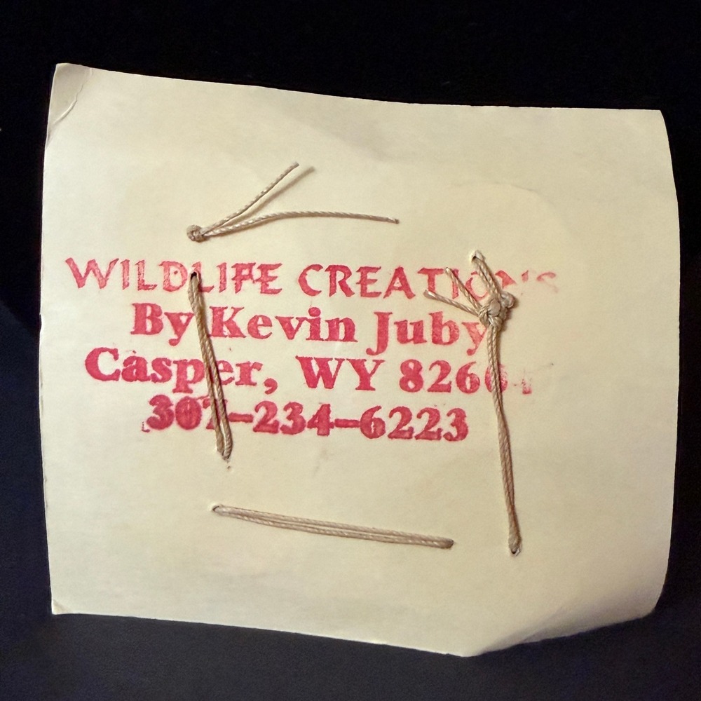 Wildlife Creations Kevin Juby Antler Buttons Set of 4 Handmade Casper Wyoming - Picture 2 of 4
